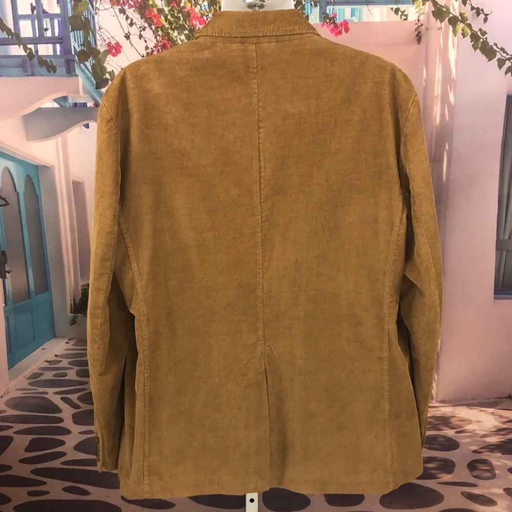 J. Crew Tan Corduroy Blazer